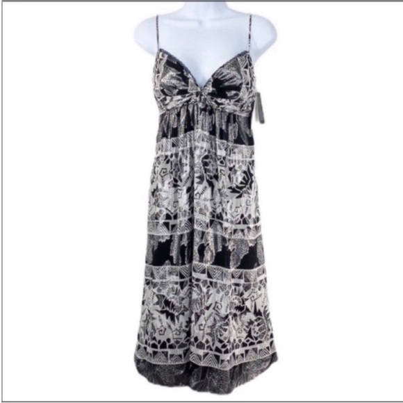 NICOLE MILLER COLLECTION metallic formal dress NEW - Picture 1 of 11